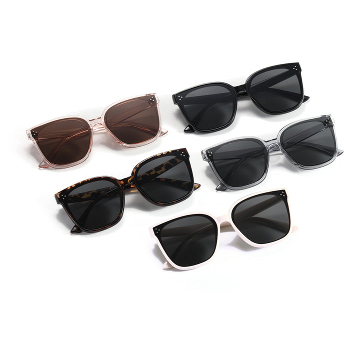Women's fashionable sunglasses with transparent accent Stornfield