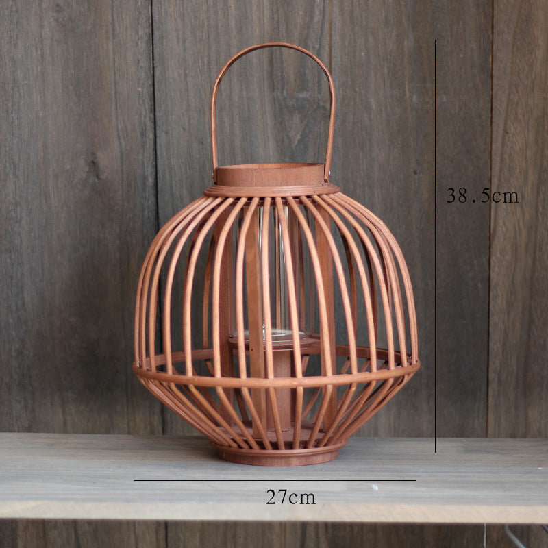 Decorative wooden lantern Stornfield