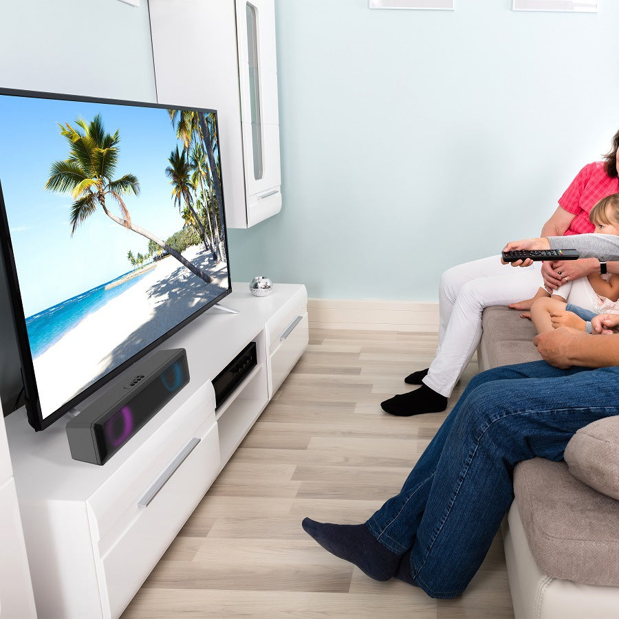 Desktop speakers with powerful sound and compact-optimized design Stornfield