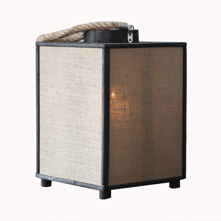 Modern storage basket made of fabric Stornfield