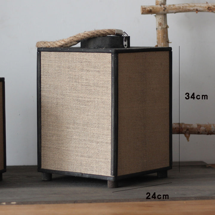 Modern storage basket made of fabric Stornfield