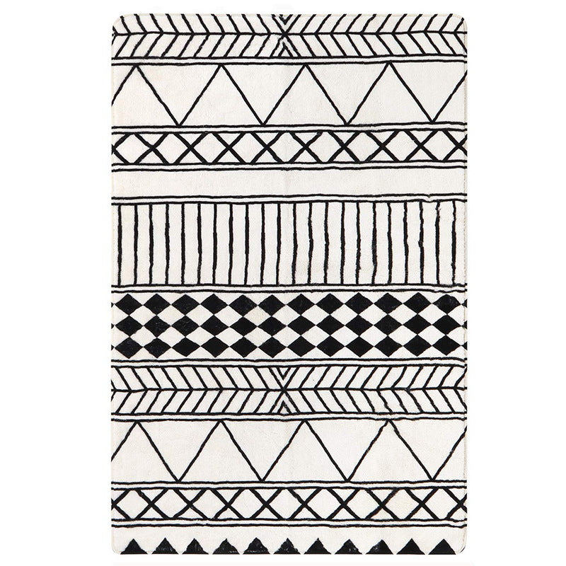 Modern Geometric Pattern Area Rug Stornfield