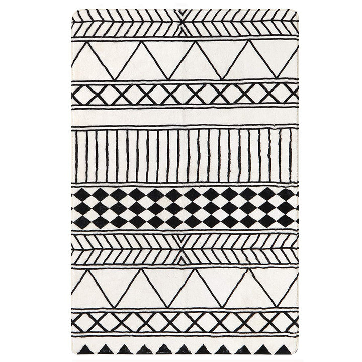 Modern Geometric Pattern Area Rug Stornfield