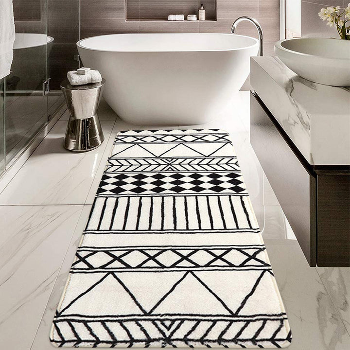Modern Geometric Pattern Area Rug Stornfield