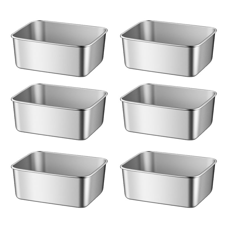 Stornfield | Stainless Steel Food Storage Container with Lid, Storage Box for Lunch, Snacks