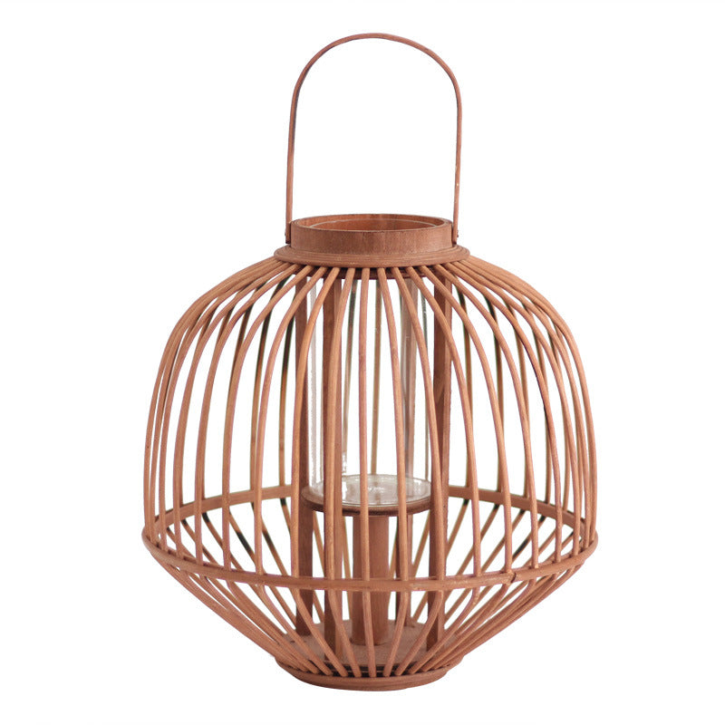 Decorative wooden lantern Stornfield