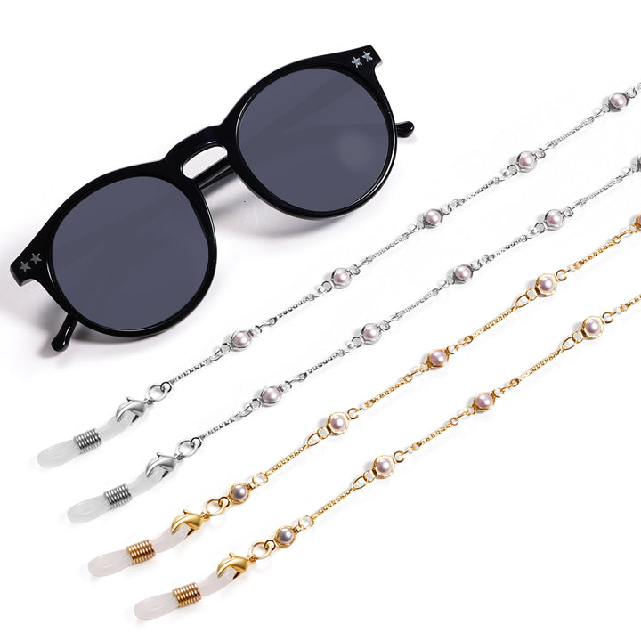 Premium Pearl-Accented Eyewear Chain Stornfield