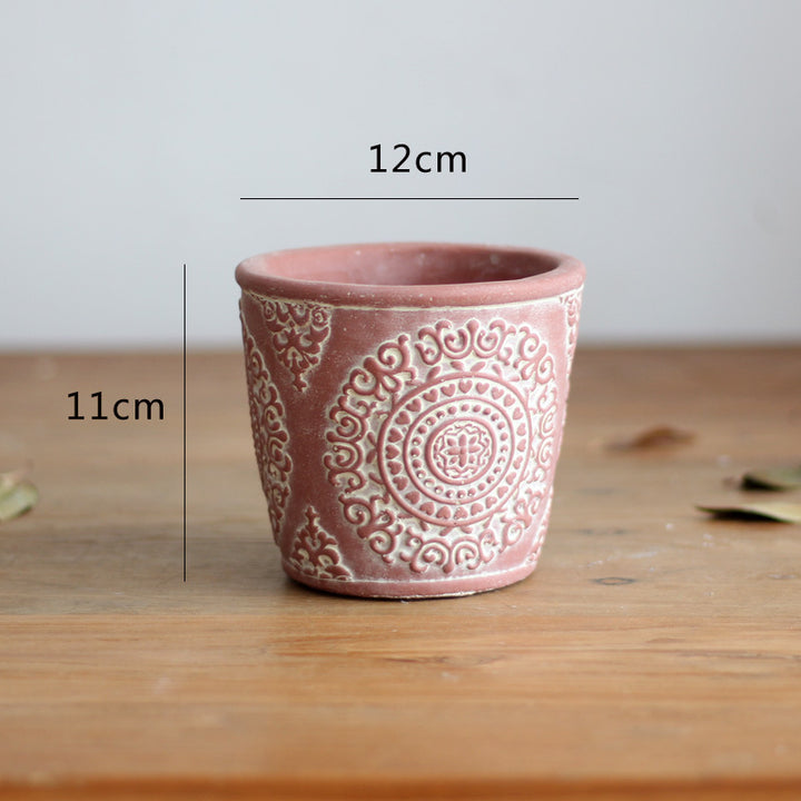 Elegant flower vase made of ceramic Stornfield