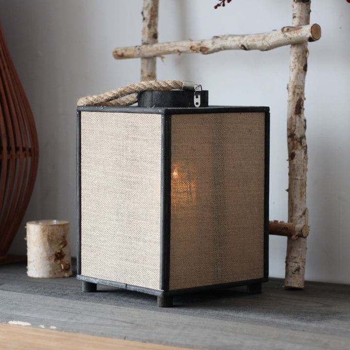 Modern storage basket made of fabric Stornfield