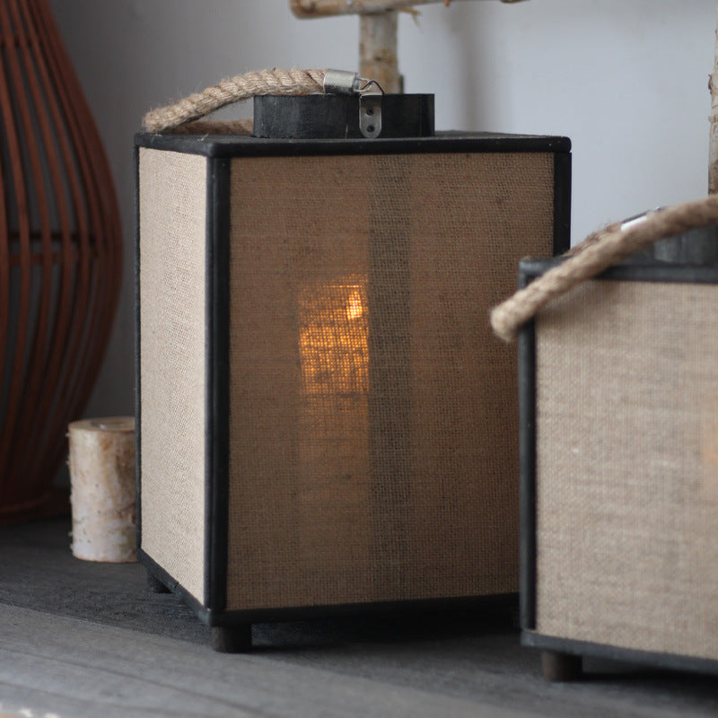 Modern storage basket made of fabric Stornfield