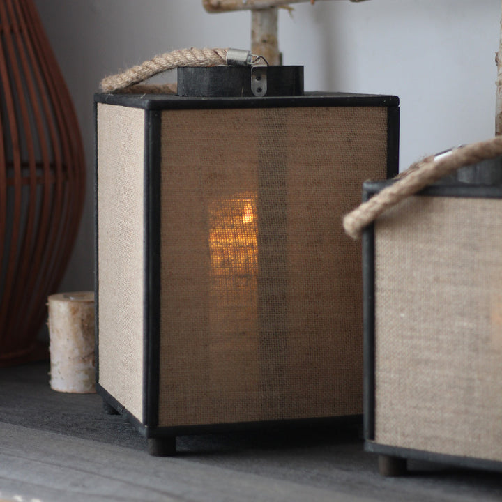 Modern storage basket made of fabric Stornfield