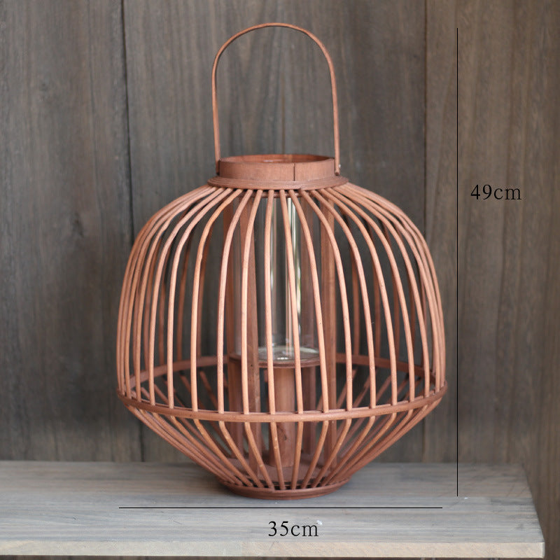 Decorative wooden lantern Stornfield
