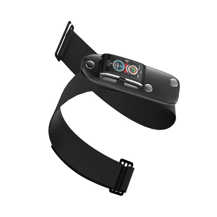 Stornfield | Bracelet Intelligent 3-Canaux EKG Tension Artérielle Oxygène Sanguin Sucre Sanguin Détection du Sommeil