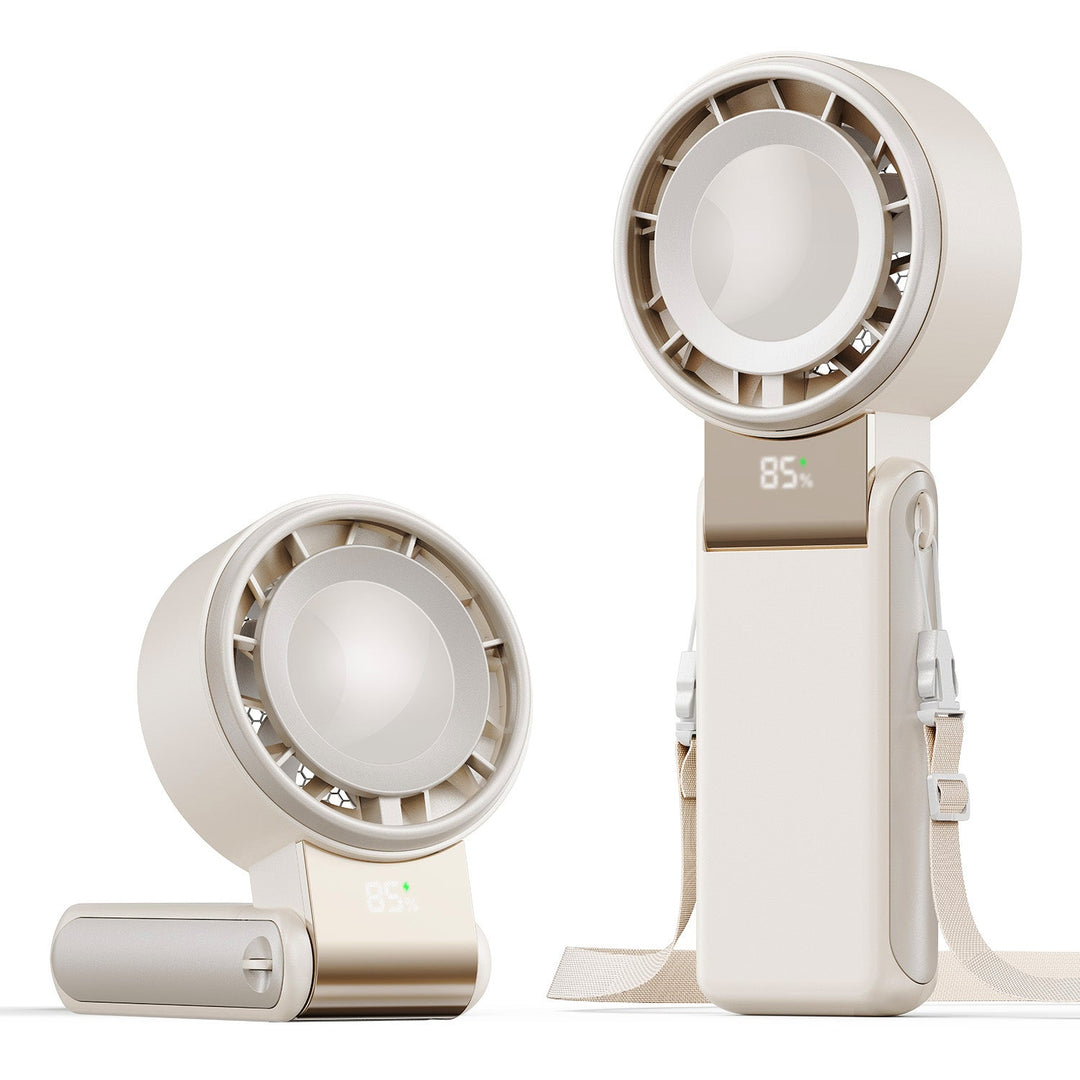 Foldable Bladeless Handheld  Portable Rechargeable  Fan | Stornfield