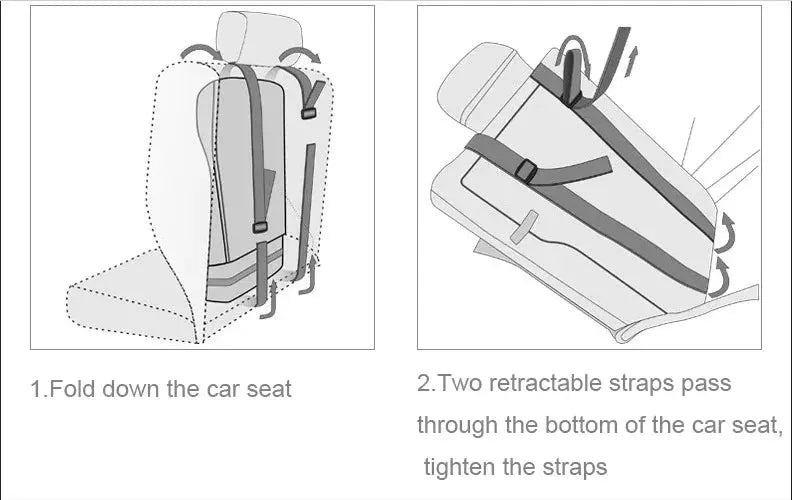 Stornfield | Portable Child Travel Car Seat | Foldable Safety Booster with 5-Point Harness | Ages 0–12 Years