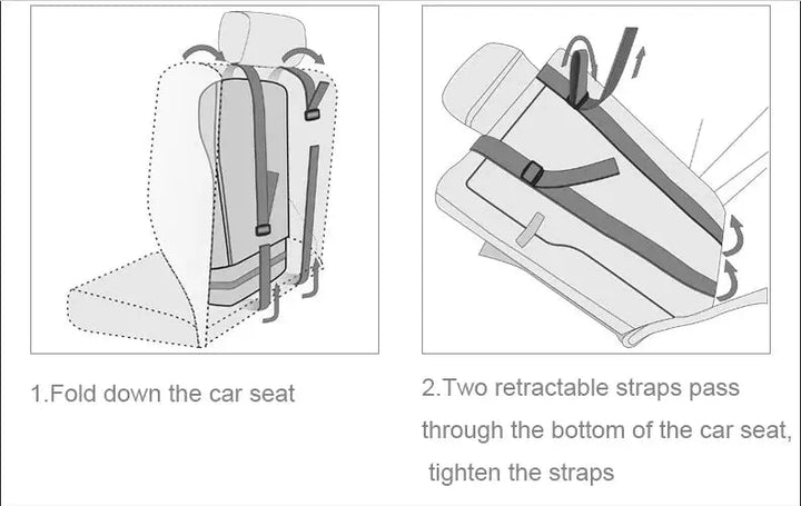 Stornfield | Portable Child Travel Car Seat | Foldable Safety Booster with 5-Point Harness | Ages 0–12 Years