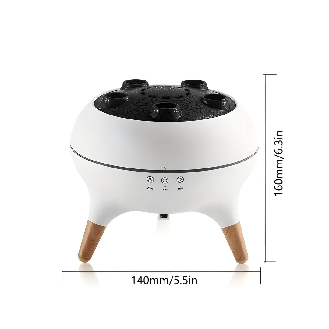 Aroma diffuser in jellyfish shape – color change & remote control | humidifier for home & office | Stornfield