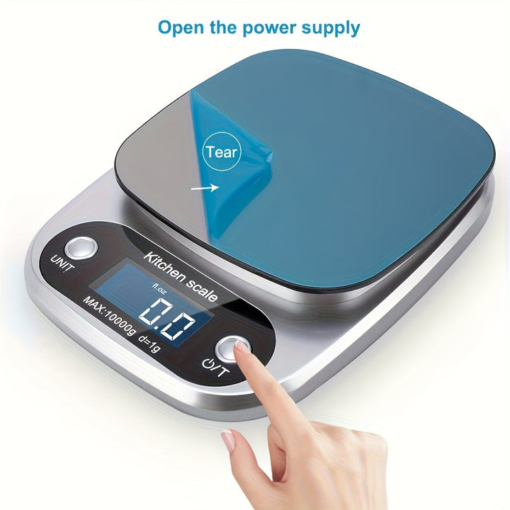 Digital kitchen scale stainless steel | Stornfield