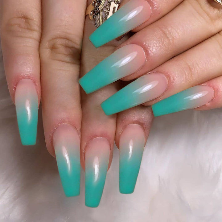 Artful Nail Extensions with Ombre Effect Stornfield