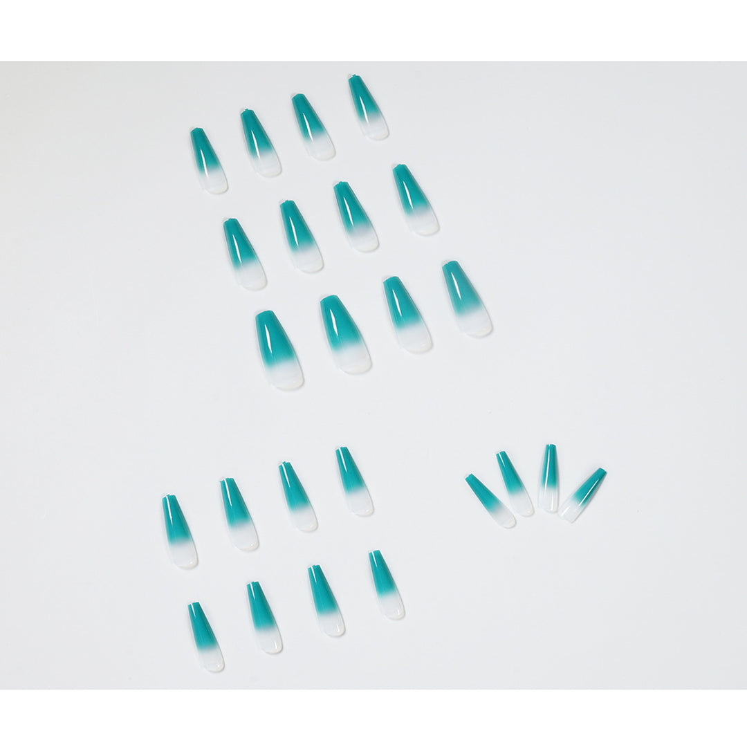 Artful Nail Extensions with Ombre Effect Stornfield