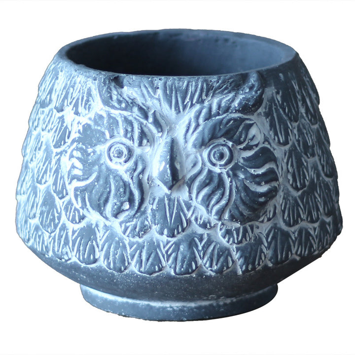 Decorative Owl Ceramic Pot Stornfield