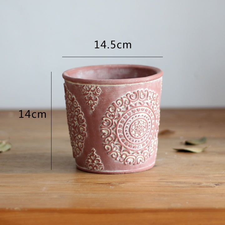 Elegant flower vase made of ceramic Stornfield