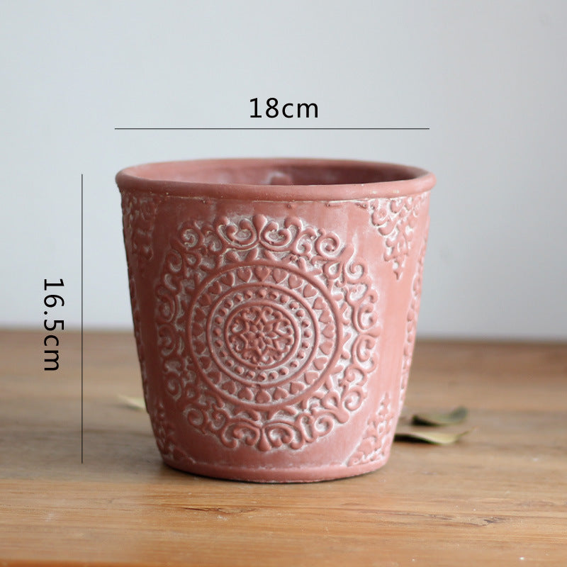 Elegant flower vase made of ceramic Stornfield