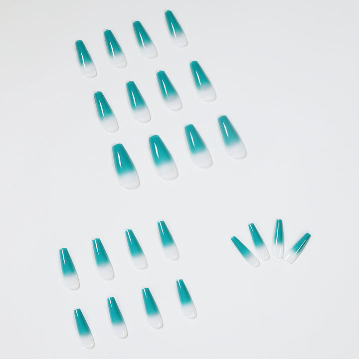 Artful Nail Extensions with Ombre Effect Stornfield