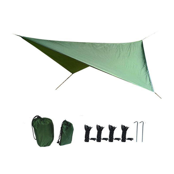 Schutz-Tarp with tensioning ropes and pegs Stornfield