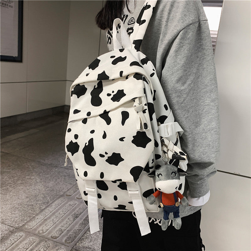 Fun Cow-Print Backpack Stornfield
