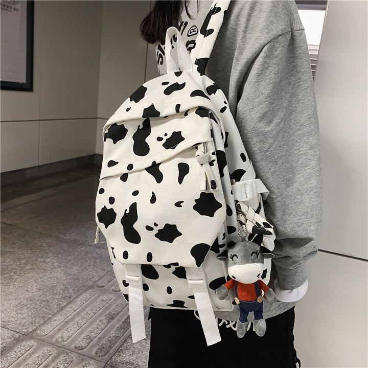 Fun Cow-Print Backpack Stornfield
