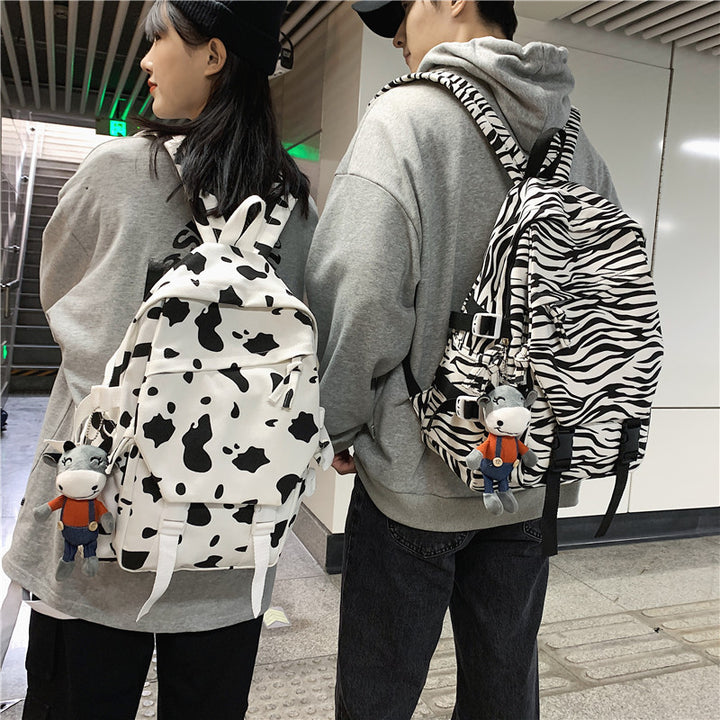 Fun Cow-Print Backpack Stornfield
