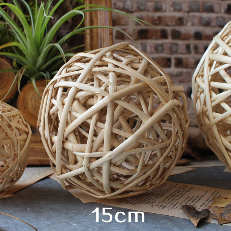 Decorative natural basket Stornfield