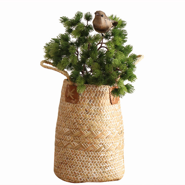 Handcrafted storage basket with natural design Stornfield