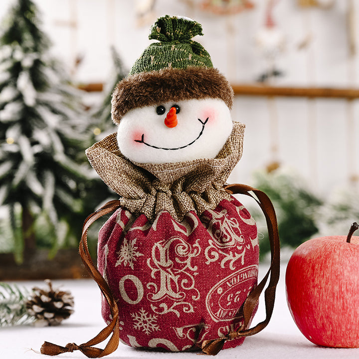 Cute Christmas figure with heart pouch Stornfield