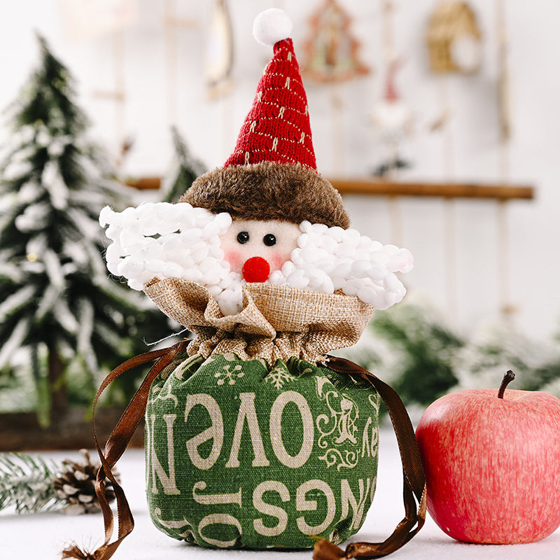 Cute Christmas figure with heart pouch Stornfield