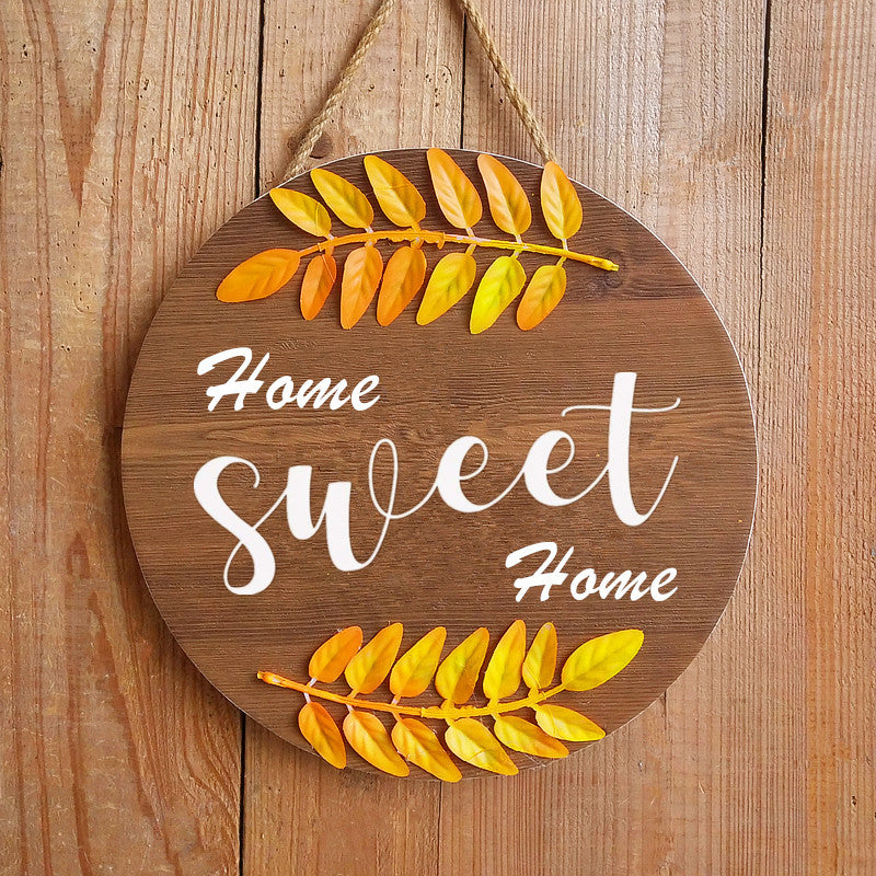 Decorative Wooden Welcome Wall Sign