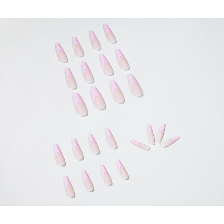 Artistic Nail Extensions with Elegant V-Shape Stornfield