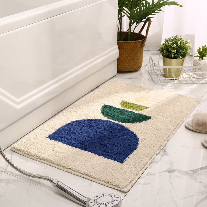 Modern Abstract Bath Mat