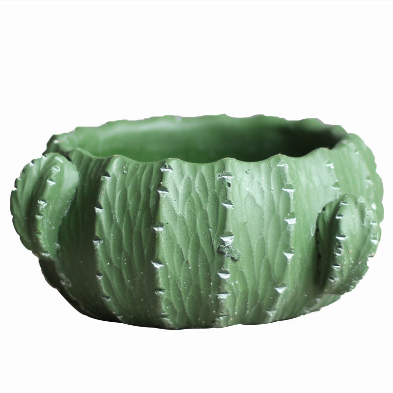 Decorative flower pot in cactus shape Stornfield