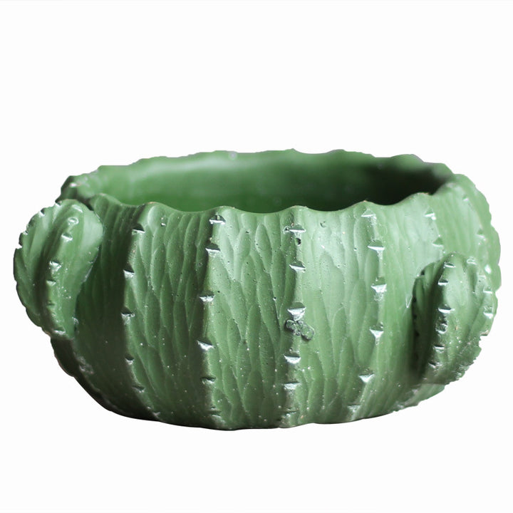 Decorative flower pot in cactus shape Stornfield