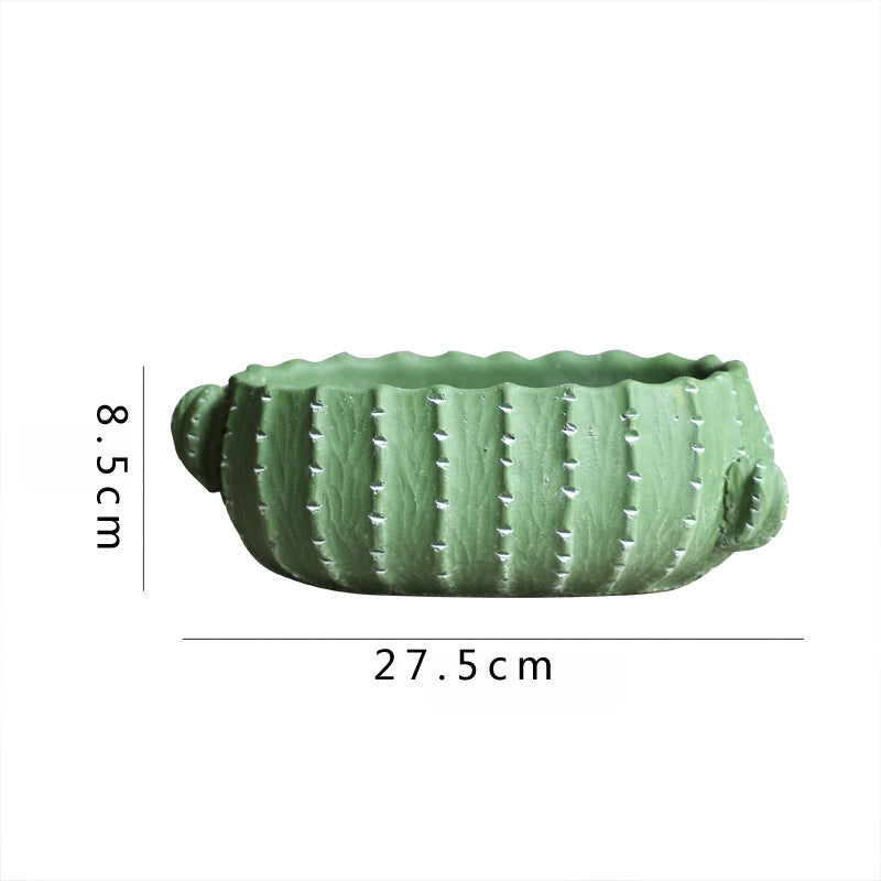 Decorative flower pot in cactus shape Stornfield