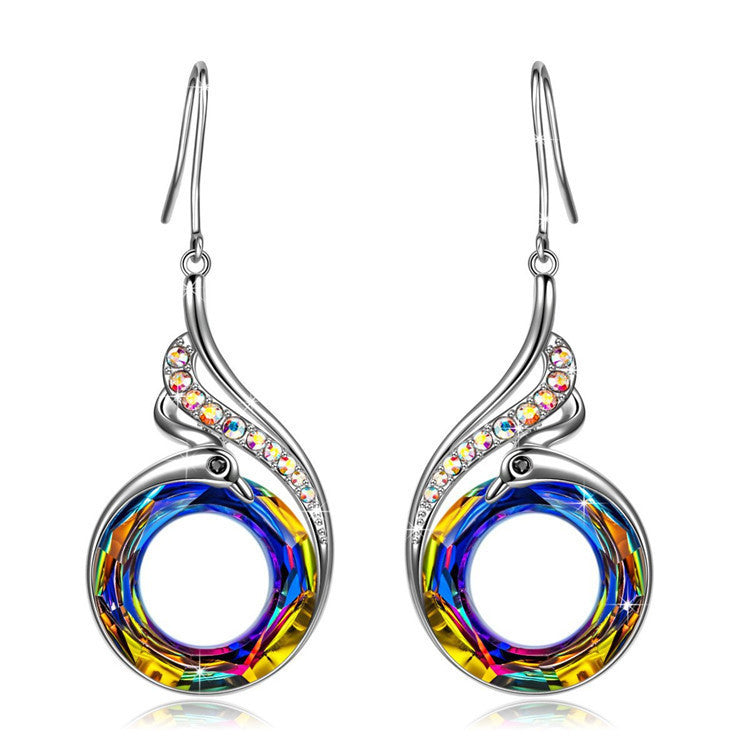 Luxurious Crystal-Embellished Pendant Necklace Stornfield