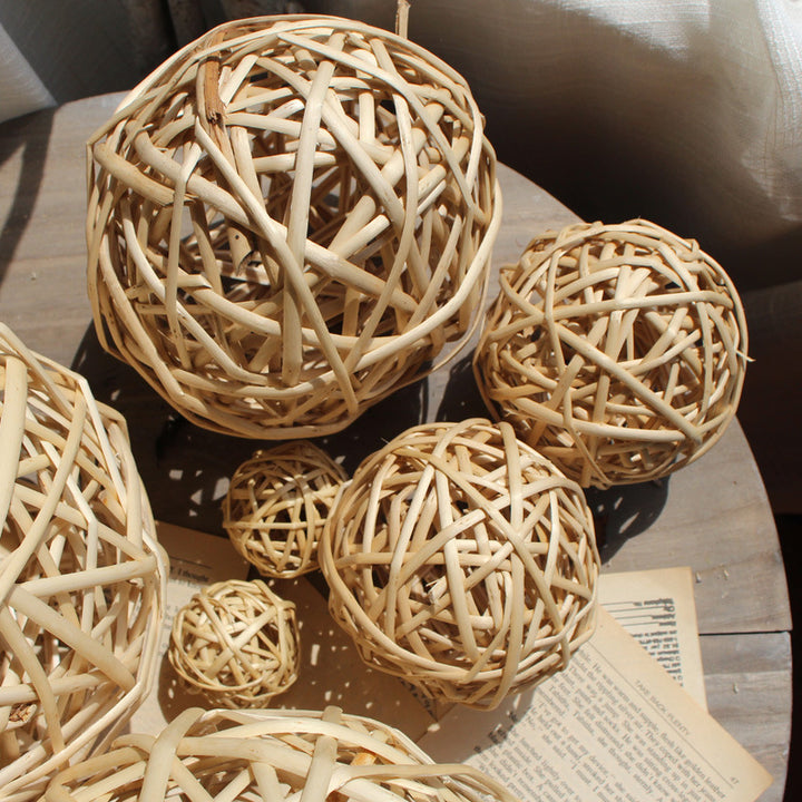 Decorative natural basket Stornfield