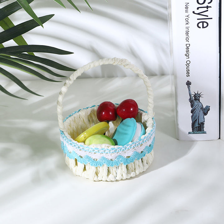 Women's Decorative Fruit Bowl with Art Ribbon Stornfield