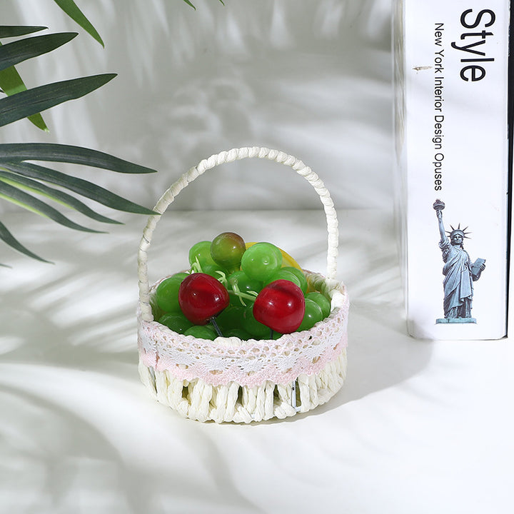 Women's Decorative Fruit Bowl with Art Ribbon Stornfield