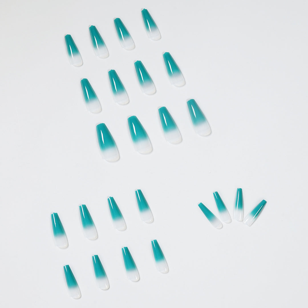 Artful Nail Extensions with Ombre Effect Stornfield