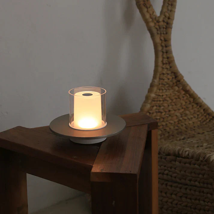 Glass Candle Table Lamp | Stornfield