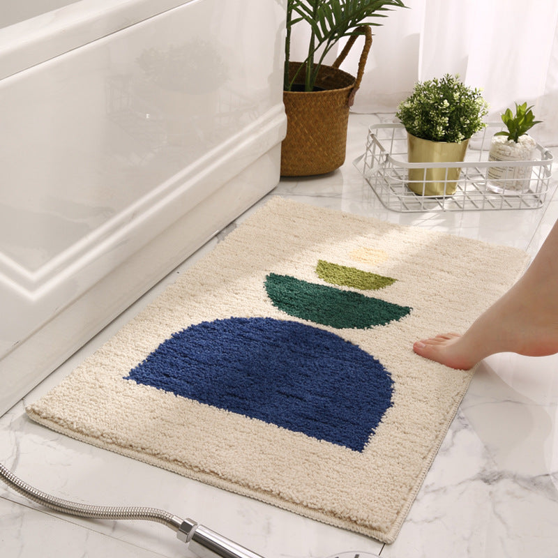 Modern Abstract Bath Mat