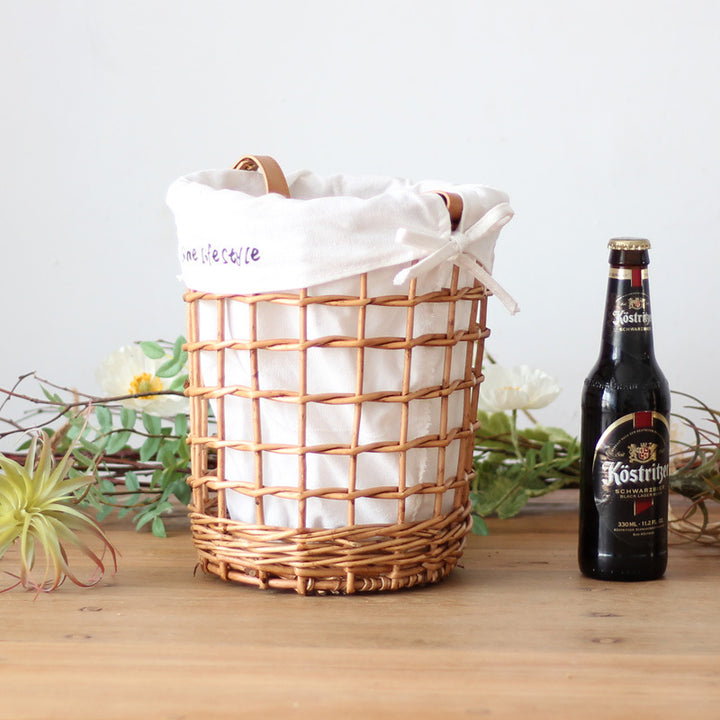 Practical basket with carrying strap Stornfield